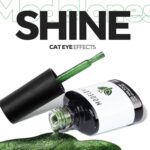 Modelones 9D Cat Eye Green Gel Nail Polish 15 ML - Image 2
