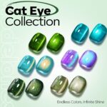 Modelones 9D Cat Eye Green Gel Nail Polish 15 ML - Image 3