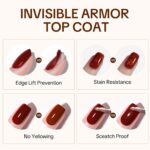 Love Easy No-Wipe Top Coat Gel: 28+ Days of Glossy Shine - Image 4