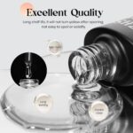 MIZHSE Gel Nail Polish Base and Top Coat Set - Image 2