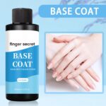 Gel Base Coat, 240ml Polish for DIY Nail Art - Image 2