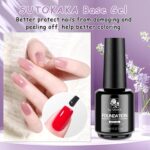 SUTOKAKA Top and Base Coat Set: Glossy Gel Polish Duo - Image 3