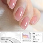 Vishine 8-in-1 Jelly Rose Pink Nail Gel Polish - Image 2
