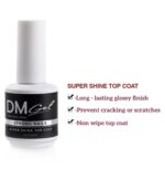Non-Yellowing No Wipe Gel Top Coat: Strong, Shine, Safe. - Image 2