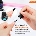 Strong Adhesion Gel Base Coat: Durable, Stain-Proof, UV Cured - Image 3