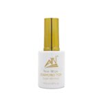 ATN Nail NEW Diamond Top Coat 15ml – No Wipe Gel Top for Mirror Shine & Long-Lasting Nails, LED/UV Curing, Professional Finish