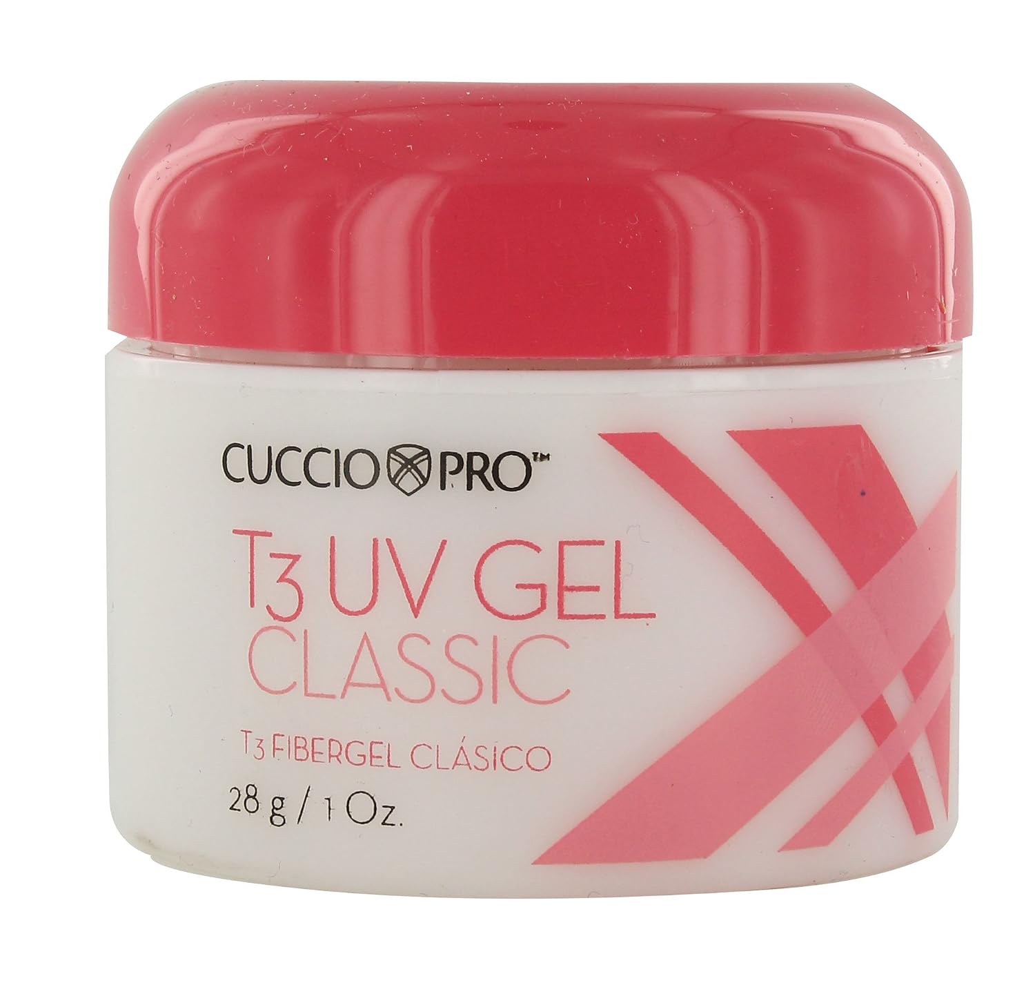 Cuccio Pro T3 UV Gel: Easy, Durable, Odor-Free Nail Care Cuccio Pro T3 UV Gel Classic - Easy Application - Strength And Durability - High Shine And Odor Free - Maintains Natural Nail Thickness - Optimal For Short Nail Beds - Clear - 1 Oz Nail Gel