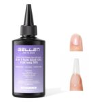 GELLEN Professional 4 in 1 Gel Nail Glue Refill 100ml – Long-lasting Strong Adhesive NailGlue Gel, HEMA TPO TMPTA 3-Free Acrylic Nail Tips Glue for Salon Use, Need U V Light Cured