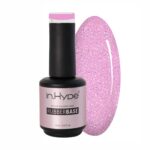 IN.HYPE Rubber Base Gel - Shimmer. Soak off. UV/LED Curable (Diamond Pink)