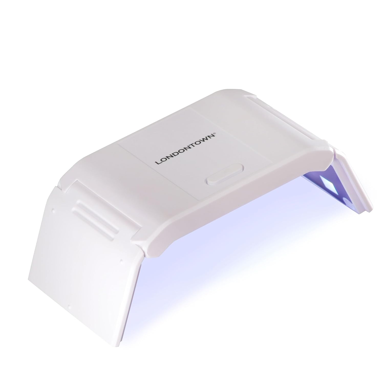 LONDONTOWN Portable UV/LED Gel Lamp for At-Home Manicures LONDONTOWN Foldable UV/LED Gel Lamp - Portable Curing Mini Desk Light, Professional Travel Friendly Dryer Tool for At Home Manicures