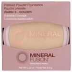 Mineral Fusion, Pressed Base Warm 3, 0.32 Ounce