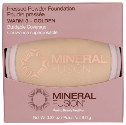 Mineral Fusion, Pressed Base Warm 3, 0.32 Ounce