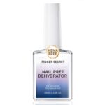 Nail Dehydrator | Nail Prep Professional Acid-Free Formula - Fast-Drying Bonder & Primer Base Coat for UV Gel Polish, Acrylic Nails & Natural Nails - Long-Lasting Manicure Adhesion Solution, 0.6 oz