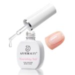 AZUREBEAUTY Base Coat Nail Polish, Clear Quick Dry Smooth Foundation, Lightweight Refined Formula, Helps Even Application, Air Dry Base for Manicure