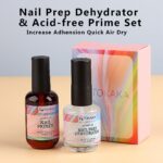 Sutokaka 2-Piece Nail Dehydrator and Primer Set – Acid-Free, Quick Drying. - Image 2