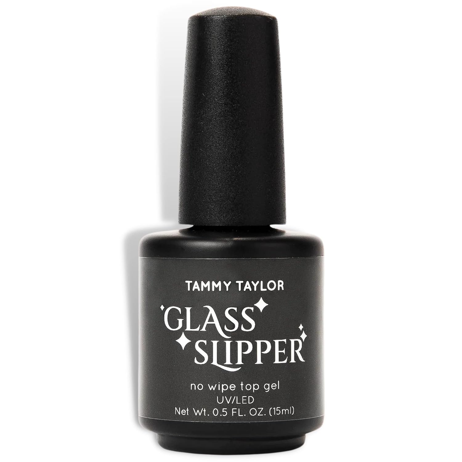 Tammy Taylor No Wipe Gel Top Coat: Glossy, UV/LED Cure Tammy Taylor Glass Slipper No Wipe Gel Top Coat Nail Polish, Professional UV/LED Quick Cure Manicure Finish, Non Yellowing, No Chip, High Gloss Clear Gel Polish for Acrylic Tips and Gelegance